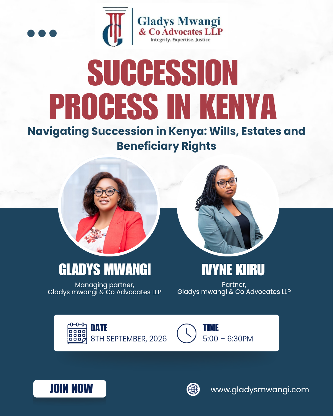 Succession Process in Kenya Poster